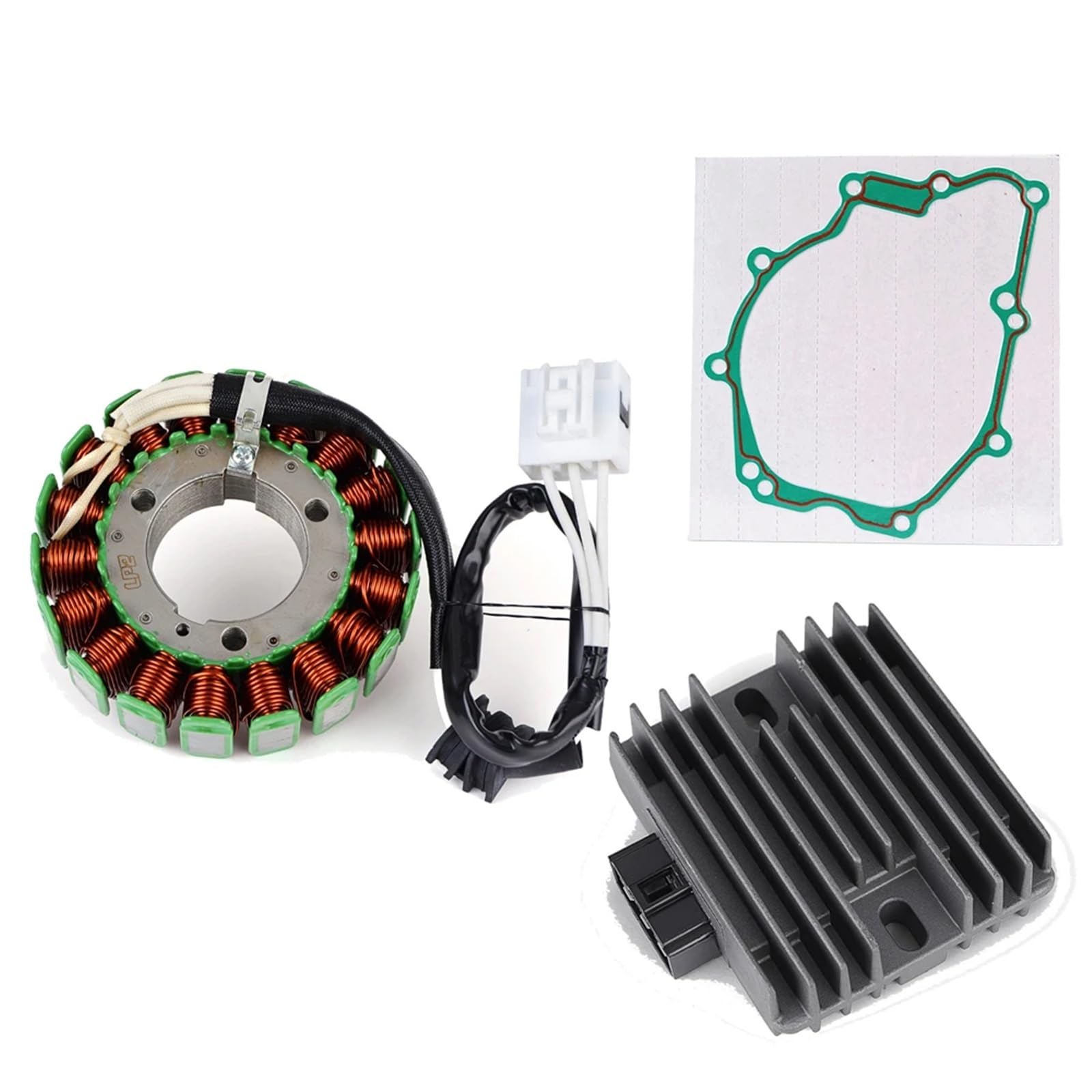 Zündung Stator Magneto Für FZ6 FZ6R XJ6 XJ6FA XJ6S XJ6SA Für Diversion F S-Type ABS 2016 Mit Dichtung Motor Stator Spule + Spannungsreglergleichrichter Stator Spule(A) von Avfpra