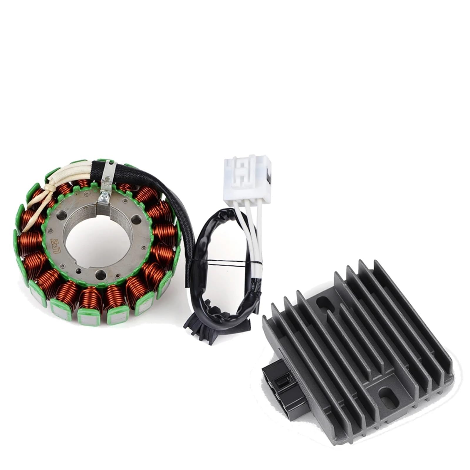 Zündung Stator Magneto Für FZ6 FZ6R XJ6 XJ6FA XJ6S XJ6SA Für Diversion F S-Type ABS 2016 Mit Dichtung Motor Stator Spule + Spannungsreglergleichrichter Stator Spule(D) von Avfpra