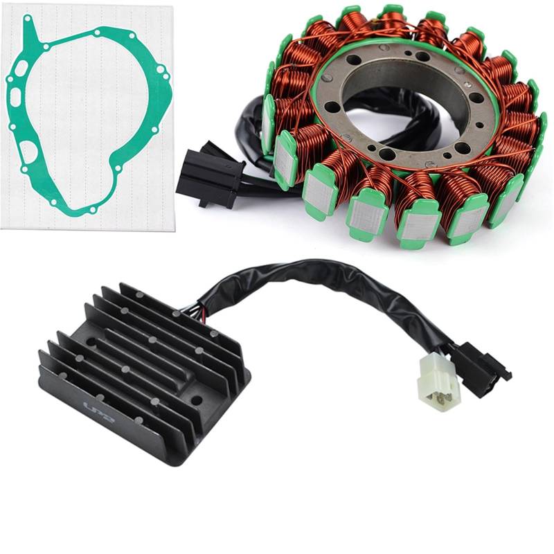 Zündung Stator Magneto Für Suzuki DL1000 Für V-Strom 2003-2011 Mit Dichtung DL-1000 Motor Stator Spule + Spannungsreglergleichrichter Stator Spule(A) von Avfpra