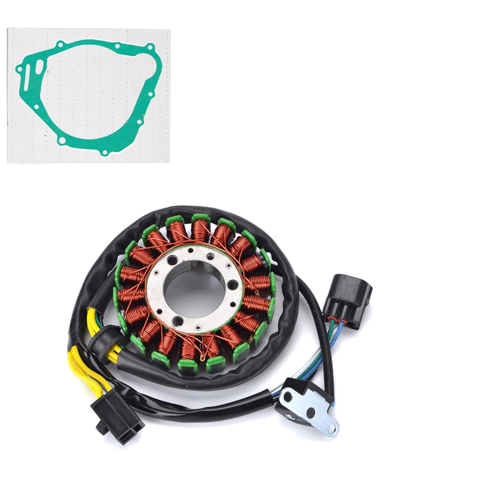Zündung Stator Magneto Für Suzuki DR250 DRZ250 DR-Z250 1998-2007 2009 Mit Dichtung Motor Stator Spule + Spannungsreglergleichrichter Stator Spule(C) von Avfpra
