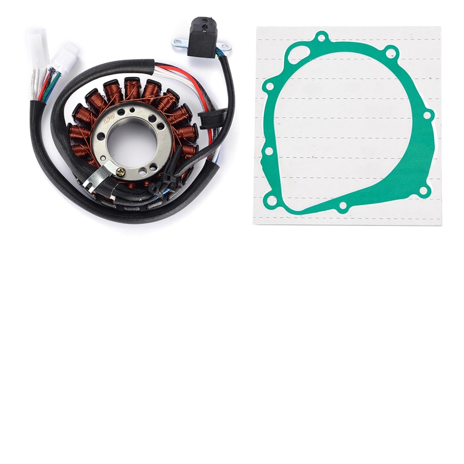 Zündung Stator Magneto Für Suzuki Für LTZ400 Für Quadsport Z 400 2003-2006 2007 Mit Dichtung Motor Stator Spule + Spannungsreglergleichrichter Stator Spule(C) von Avfpra
