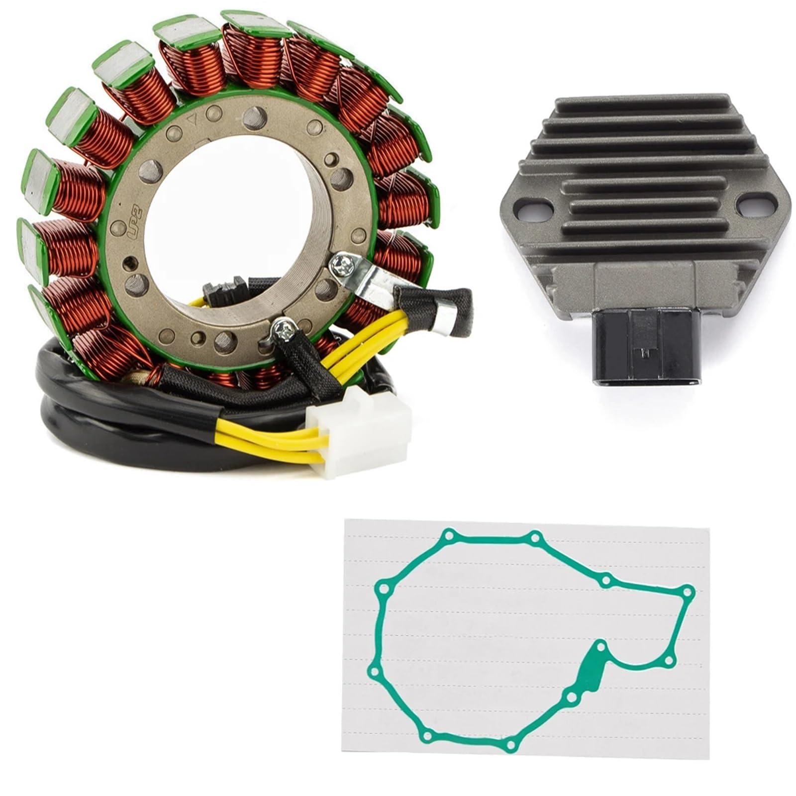 Zündung Stator Magneto Für XLV650 XL650V Für Transalp 650 2000-2005 Mit Dichtung Motor Stator Spule + Spannungsreglergleichrichter Stator Spule(A) von Avfpra