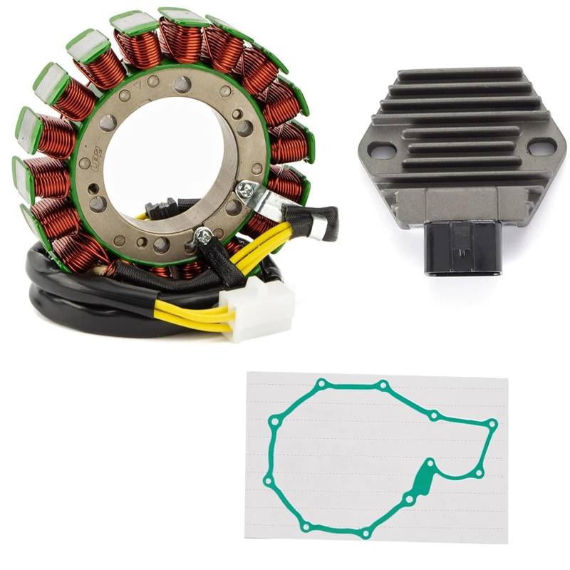 Zündung Stator Magneto Für XLV650 XL650V Für Transalp 650 2000-2005 Mit Dichtung Motor Stator Spule + Spannungsreglergleichrichter Stator Spule(A) von Avfpra