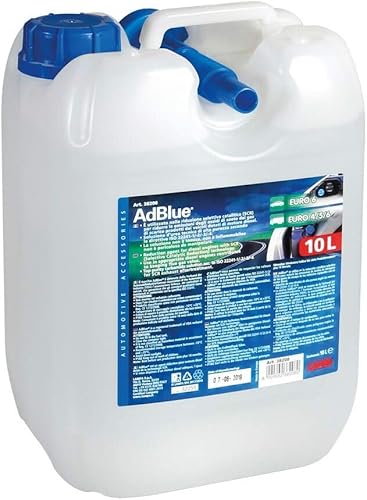 Additiv für Dieselmotoren – reduziert Stickoxidemissionen, ungiftig und Nicht brennbar, sicher zu handhaben, mit flexiblem Überfüller, 10 l Additiv für Dieselmotoren – reduziert Stickoxidemissionen, ungiftig und Nicht brennbar, sicher zu handhaben, mit flexiblem Überfüller, 10 l von Avilia