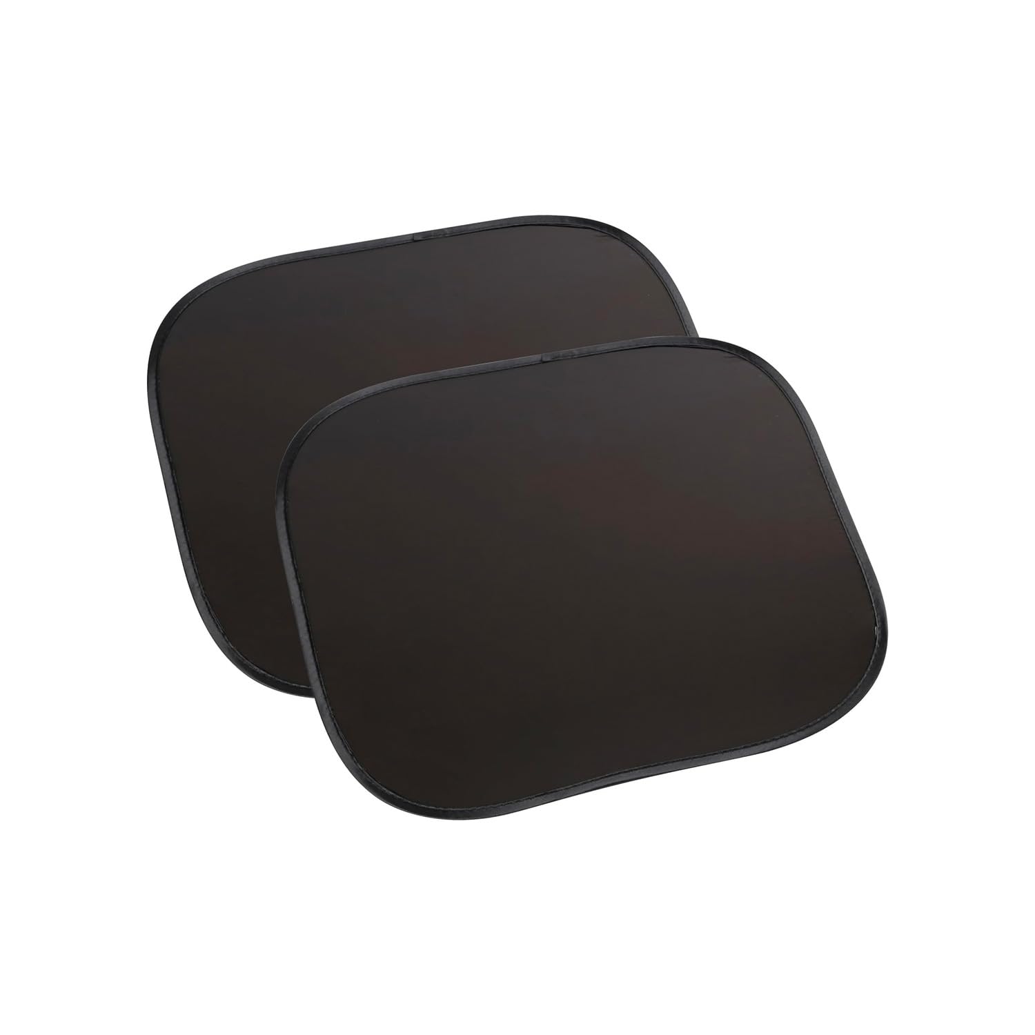 Set mit 2 Auto-Sonnenschutzvorhängen, verdunkelnd und transparent, 44 x 38 cm, Schwarz Set mit 2 Auto-Sonnenschutzvorhängen, verdunkelnd und transparent, 44 x 38 cm, Schwarz von Avilia
