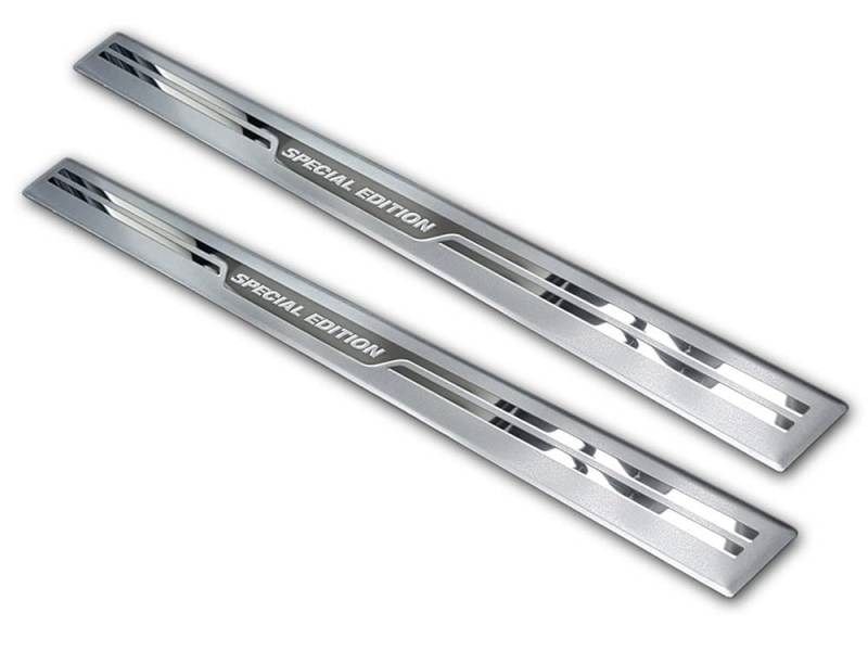 Universal Door Sill Protector Set 'Special Edition' Aluminium/Silver - 2-Pieces - 54 x 3 cm von Avisa