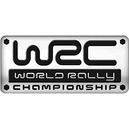 Avisa Aluminium Embleme/Logo - WRC - 5,5x2,5cm von Avisa