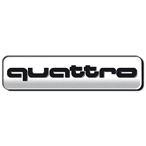 Avisa Aluminium Embleme/Logo - Quattro - 7x1,7cm von Avisa