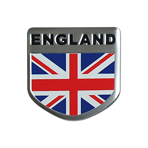 Avisa Aluminium Embleme/Logo - England with Flag - 5,6x5,6cm von Avisa