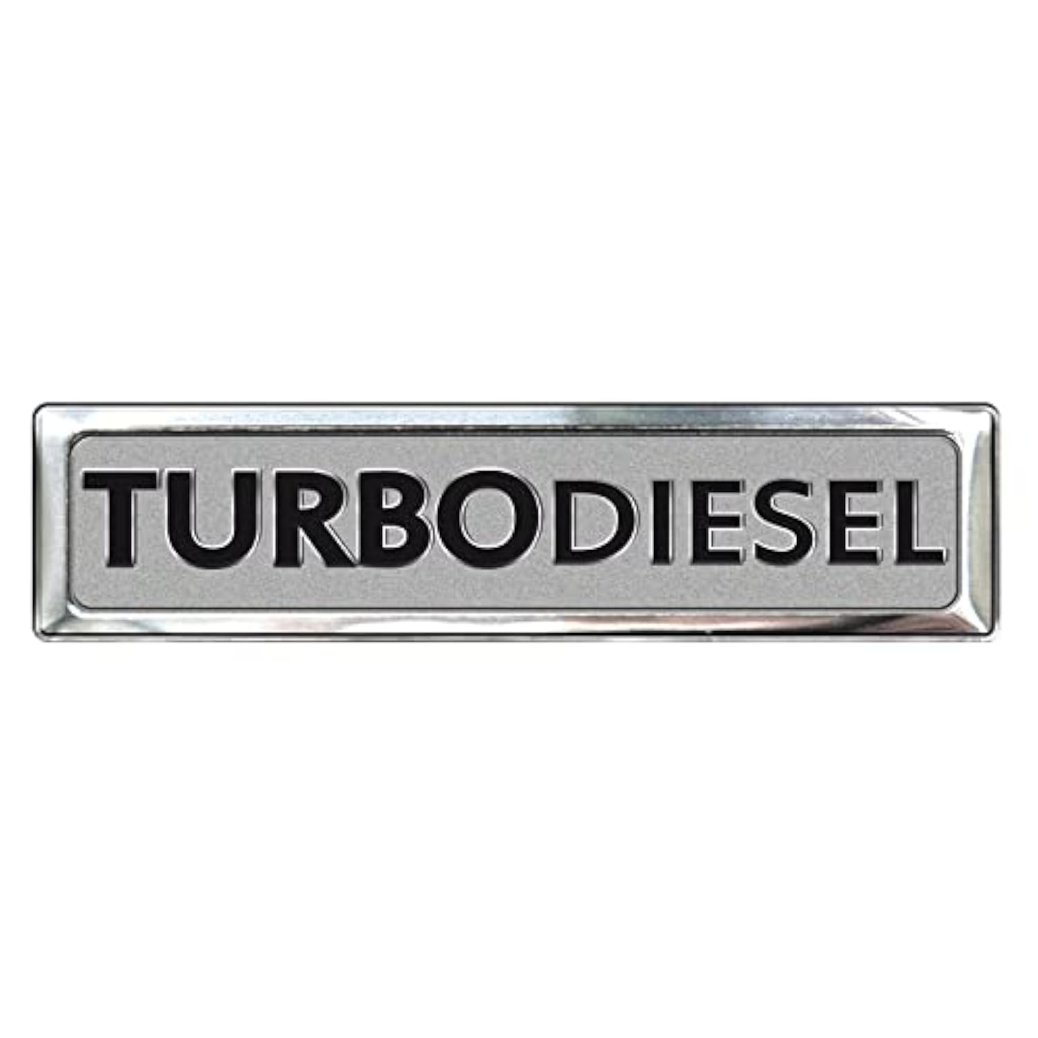 Avisa Aluminium Embleme/Logo - Turbo Diesel - 7x1,7cm von Avisa