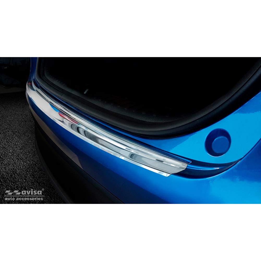 Avisa Edelstahl Heckstoßstangenschutz kompatibel mit Kia XCeed 2019- von Avisa