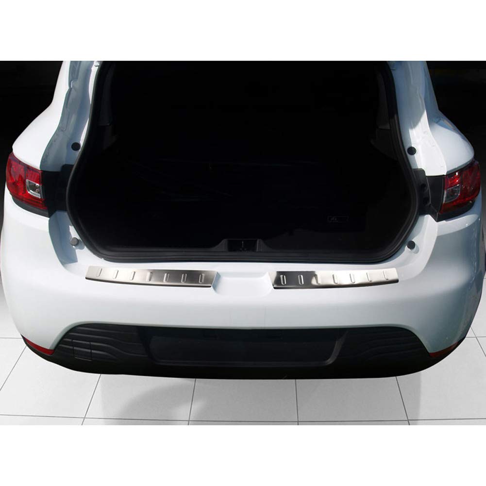 Avisa Edelstahl Heckstoßstangenschutz kompatibel mit Renault Clio IV 5-türer 2013-2017 & FL 2017-2019 inkl. GT-Line 'Ribs' Avisa Edelstahl Heckstoßstangenschutz kompatibel mit Renault Clio IV 5-türer 2013-2017 & FL 2017-2019 inkl. GT-Line 'Ribs' von Avisa