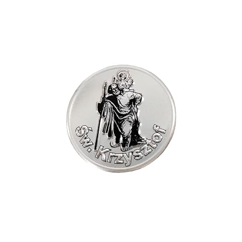 Avisa Aluminium Embleme/Logo - St.Christopher/Šw. Krzysztof (PL) - Ø4,7cm von Avisa