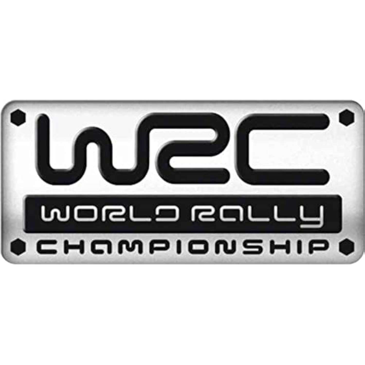 Avisa Aluminium Embleme/Logo - WRC - 5,5x2,5cm Avisa Aluminium Embleme/Logo - WRC - 5,5x2,5cm von Avisa