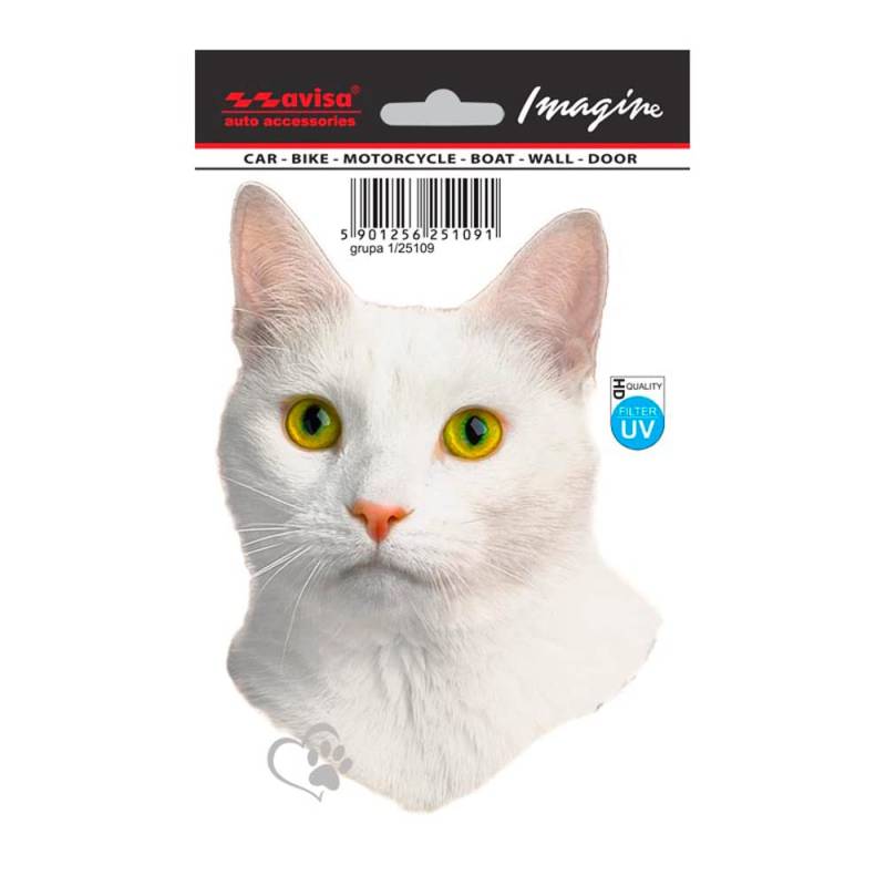 Avisa Auto Tattoo Aufkleber Türkisch Van - 11x15cm von Avisa