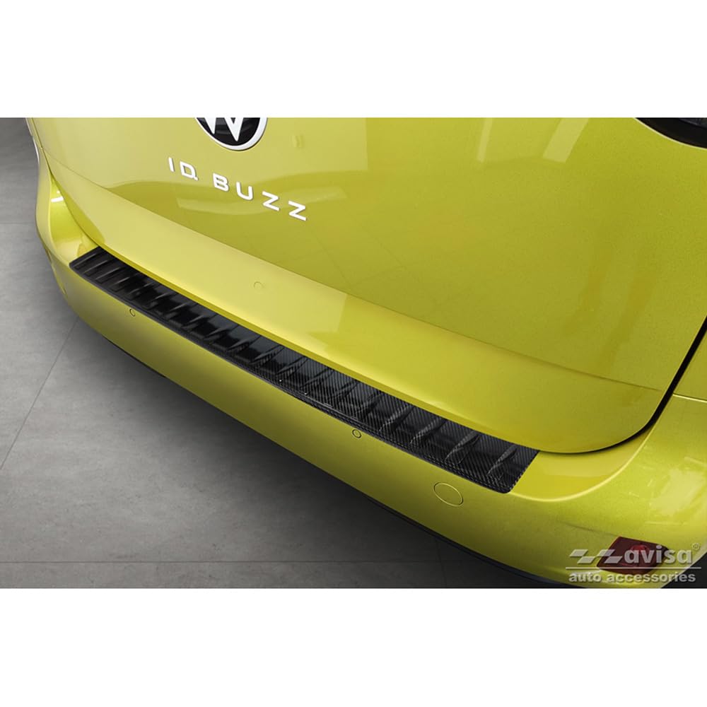 Avisa Echtes 3D Karbon Heckstoßstangenschutz kompatibel mit Volkswagen ID.Buzz & ID.Buzz Cargo 2022- 'Ribs' Avisa Echtes 3D Karbon Heckstoßstangenschutz kompatibel mit Volkswagen ID.Buzz & ID.Buzz Cargo 2022- 'Ribs' von Avisa