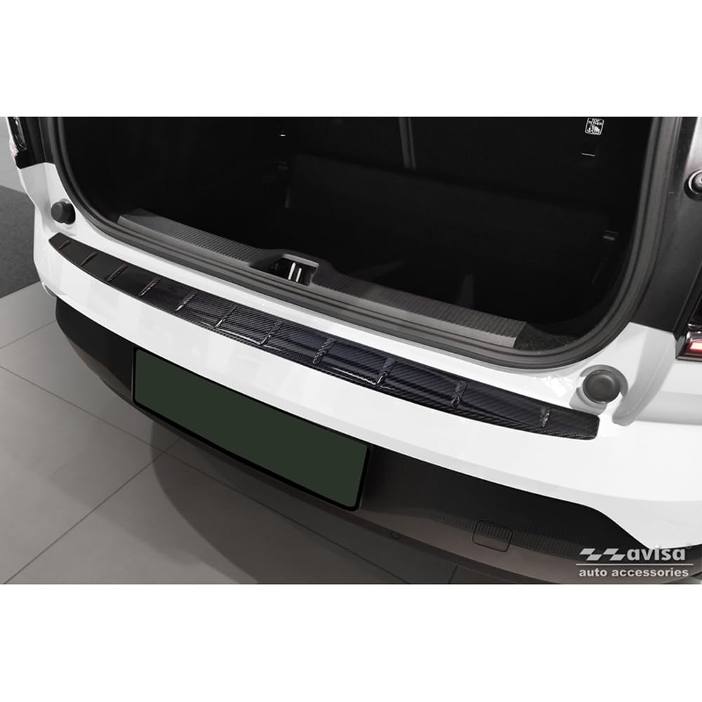 Avisa Echtes 3D Karbon Heckstoßstangenschutz kompatibel mit Volvo EX30 2023- 'Ribs' Avisa Echtes 3D Karbon Heckstoßstangenschutz kompatibel mit Volvo EX30 2023- 'Ribs' von Avisa