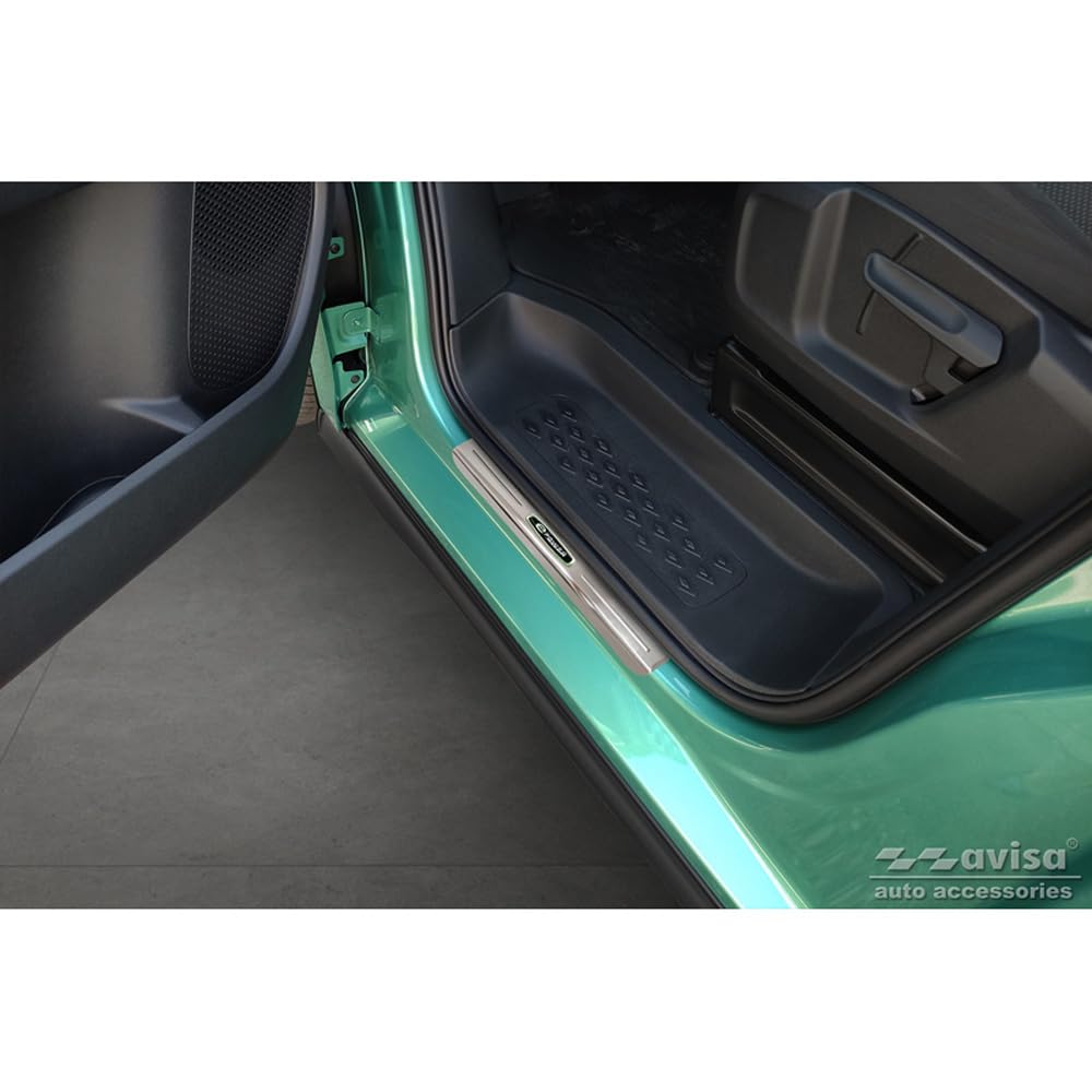 Avisa Edelstahl Einstiegsleisten kompatibel mit Volkswagen ID.Buzz 2022- 'E-Power' - 2-teilig Avisa Edelstahl Einstiegsleisten kompatibel mit Volkswagen ID.Buzz 2022- 'E-Power' - 2-teilig von Avisa