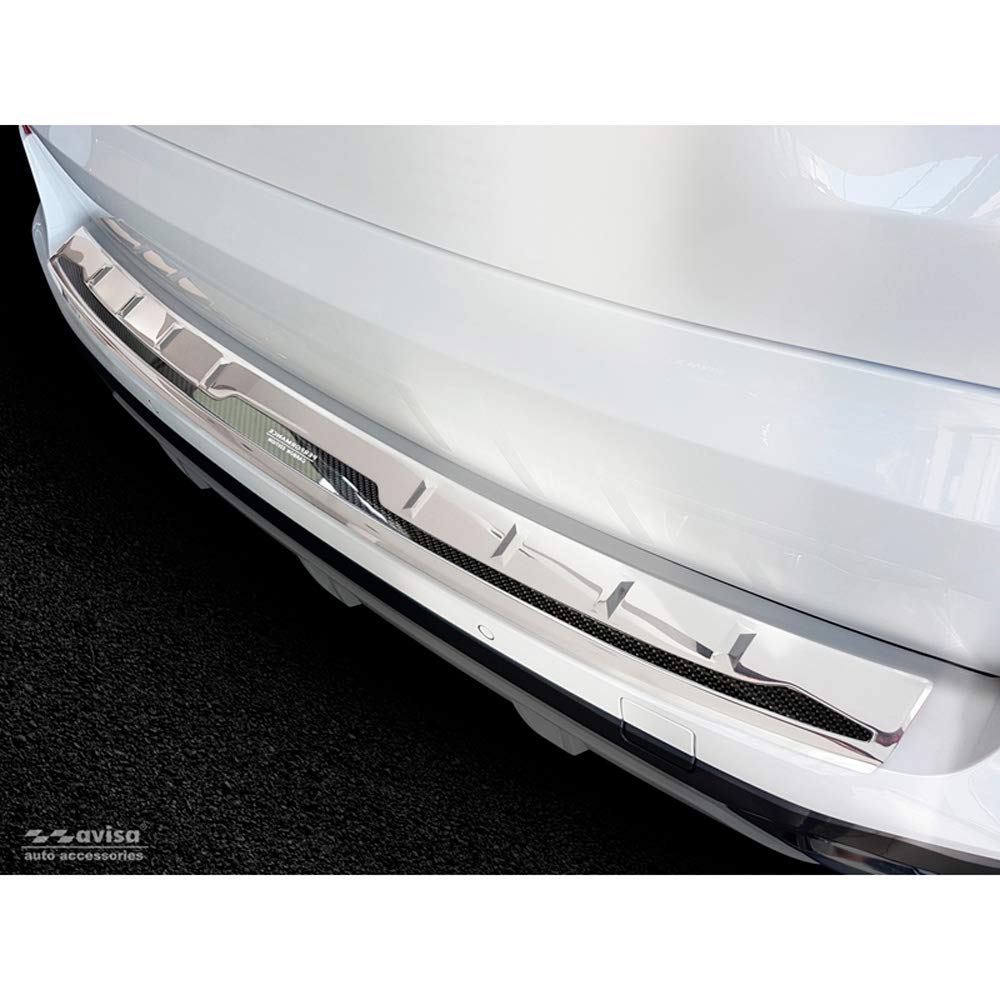 Avisa Edelstahl Heckstoßstangenschutz 'Deluxe' kompatibel mit BMW X5 G05 M-Paket 2018- 'Performance' exkl. M-Competition Spiegelsilber/Schwarz Karbon Avisa Edelstahl Heckstoßstangenschutz 'Deluxe' kompatibel mit BMW X5 G05 M-Paket 2018- 'Performance' exkl. M-Competition Spiegelsilber/Schwarz Karbon von Avisa
