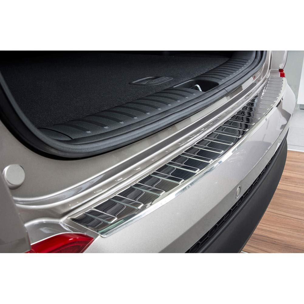 Avisa Edelstahl Heckstoßstangenschutz kompatibel mit Hyundai Tucson 2015-2018 'Ribs' Avisa Edelstahl Heckstoßstangenschutz kompatibel mit Hyundai Tucson 2015-2018 'Ribs' von Avisa
