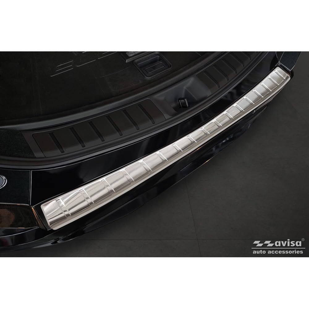 Avisa Edelstahl Heckstoßstangenschutz kompatibel mit Lexus RZ 2023- 'Ribs' Avisa Edelstahl Heckstoßstangenschutz kompatibel mit Lexus RZ 2023- 'Ribs' von Avisa