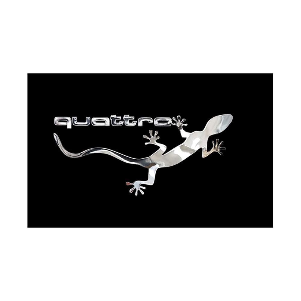 Avisa Nickel Aufkleber 'Quattro Gecko' - 90x40mm Avisa Nickel Aufkleber 'Quattro Gecko' - 90x40mm von Avisa