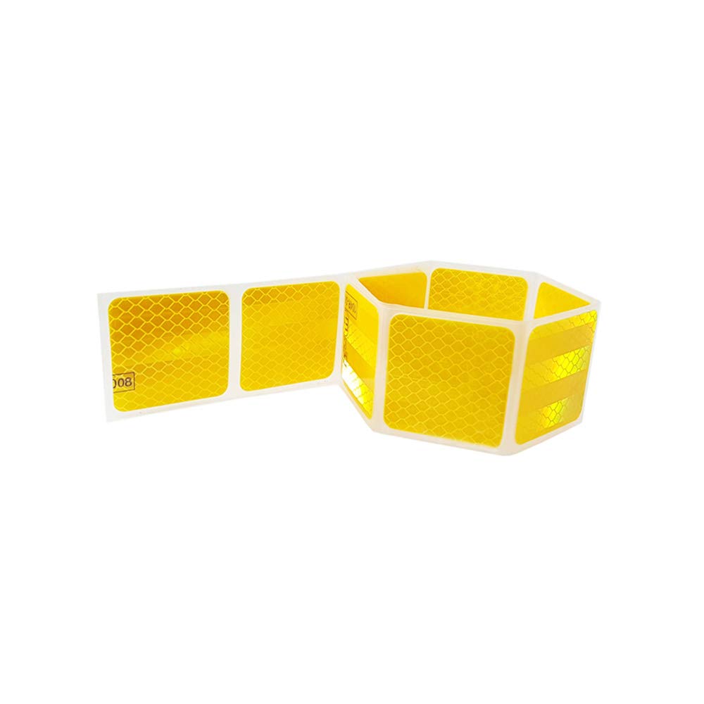 Avisa Reflektierende Streifen/Aufkleber - 50x5,5cm - Gelb - Satz à 2 Stück Avisa Reflektierende Streifen/Aufkleber - 50x5,5cm - Gelb - Satz à 2 Stück von Avisa