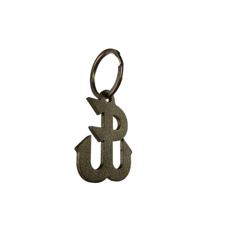 Avisa Schlüsselanhänger aus Edelstahl - 'Kotwica Symbol' (Golden) von Avisa