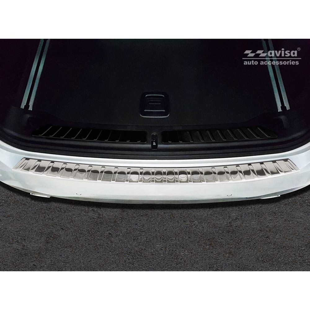 Avisa Schwarz Edelstahl Heckstoßstangenschutz kompatibel mit Volvo XC60 II 2017-2021- & FL 2021- inkl. R-Design 'Ribs' Avisa Schwarz Edelstahl Heckstoßstangenschutz kompatibel mit Volvo XC60 II 2017-2021- & FL 2021- inkl. R-Design 'Ribs' von Avisa