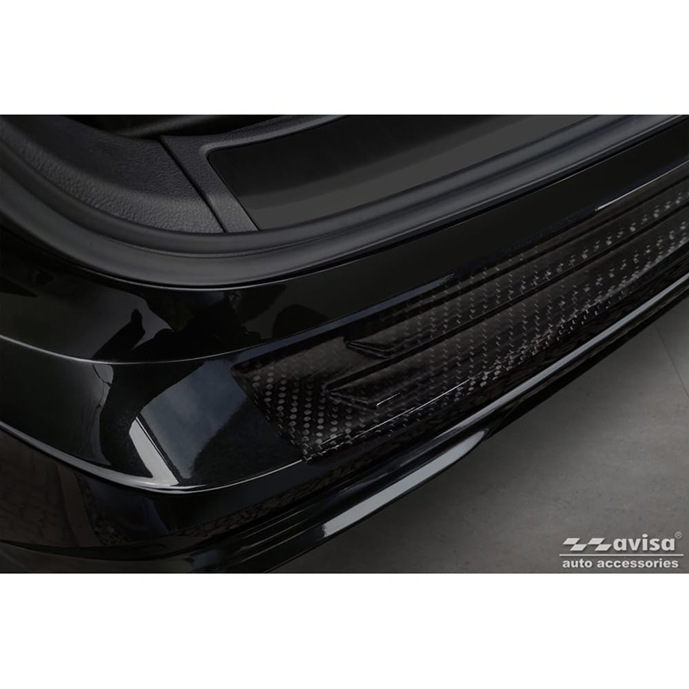 Echtes 3D Karbon Heckstoßstangenschutz kompatibel mit Lexus RX V (AL3) 2022- von Avisa