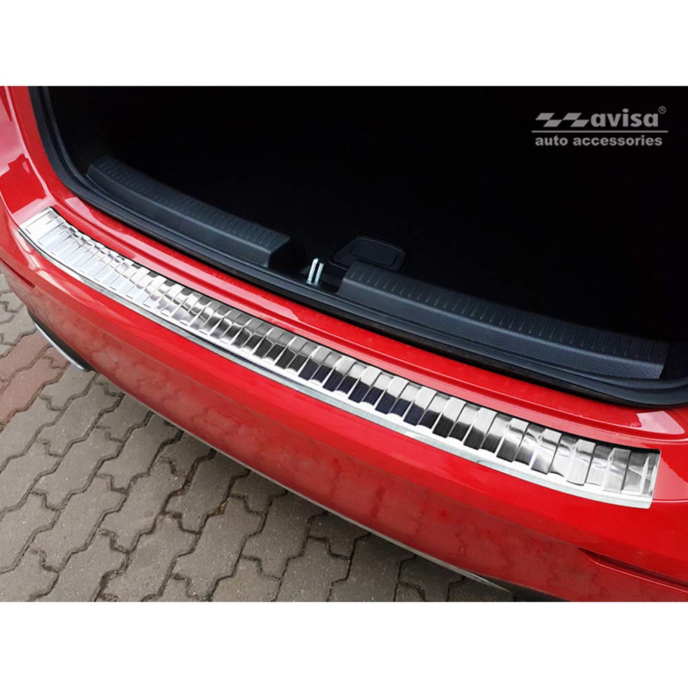 Edelstahl Heckstoßstangenschutz kompatibel mit Mercedes A-Klasse W177 HB 2018- inkl. AMG & EQ 'Ribs' Edelstahl Heckstoßstangenschutz kompatibel mit Mercedes A-Klasse W177 HB 2018- inkl. AMG & EQ 'Ribs' von Avisa