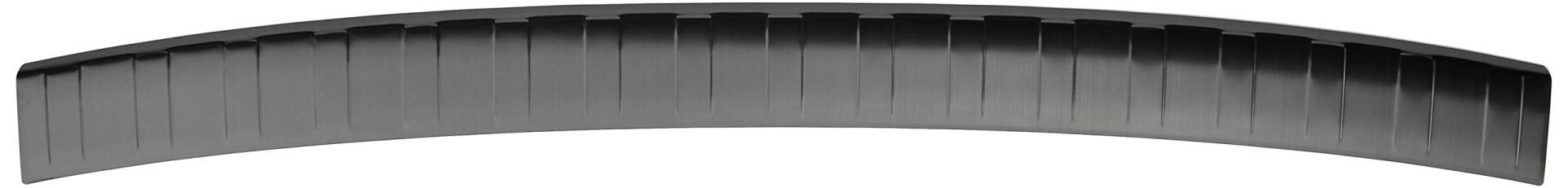 Schwarz Edelstahl Heckstoßstangenschutz kompatibel mit Audi A4 B9 Allroad 2016-2019 & FL 2019- 'Ribs' von Avisa