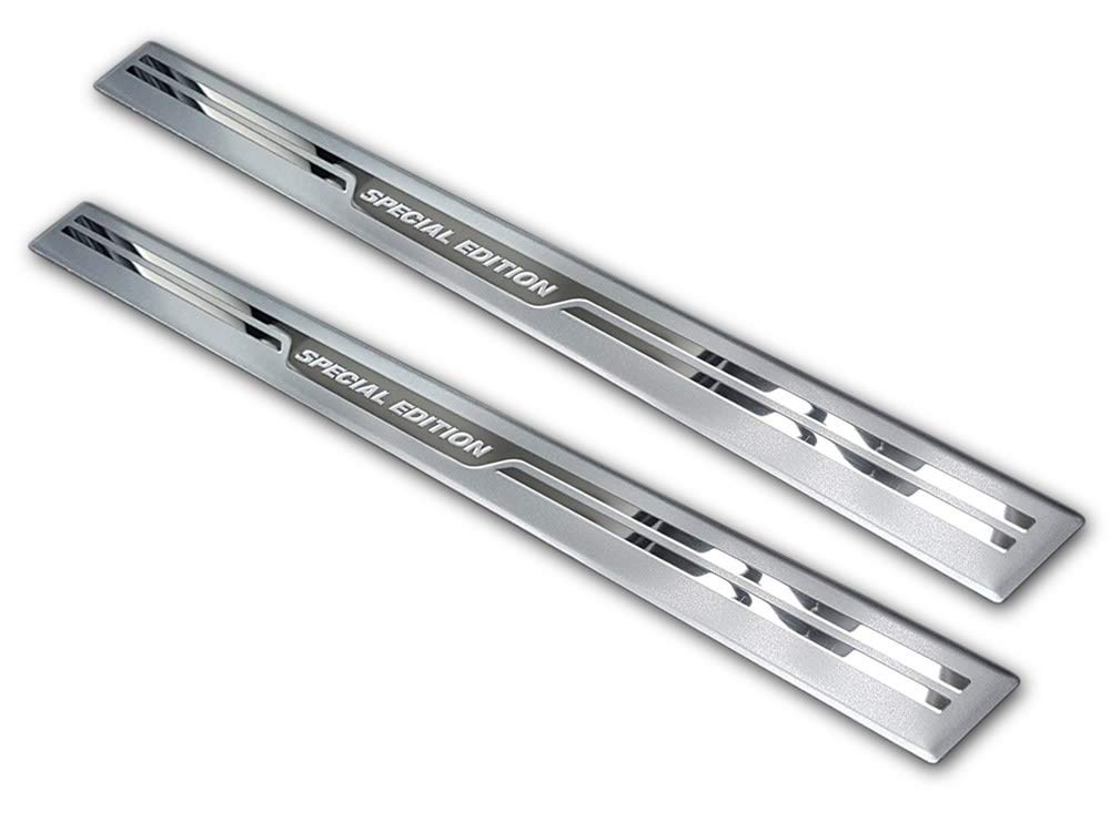 Universal Door Sill Protector Set 'Special Edition' Aluminium/Silver - 2-Pieces - 54 x 4 cm von Avisa