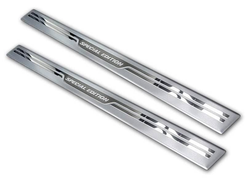 Universelle 'Special Edition' Einstiegsleisten Aluminum/Silber - 2-Teilig - 54 x 4 cm von Avisa