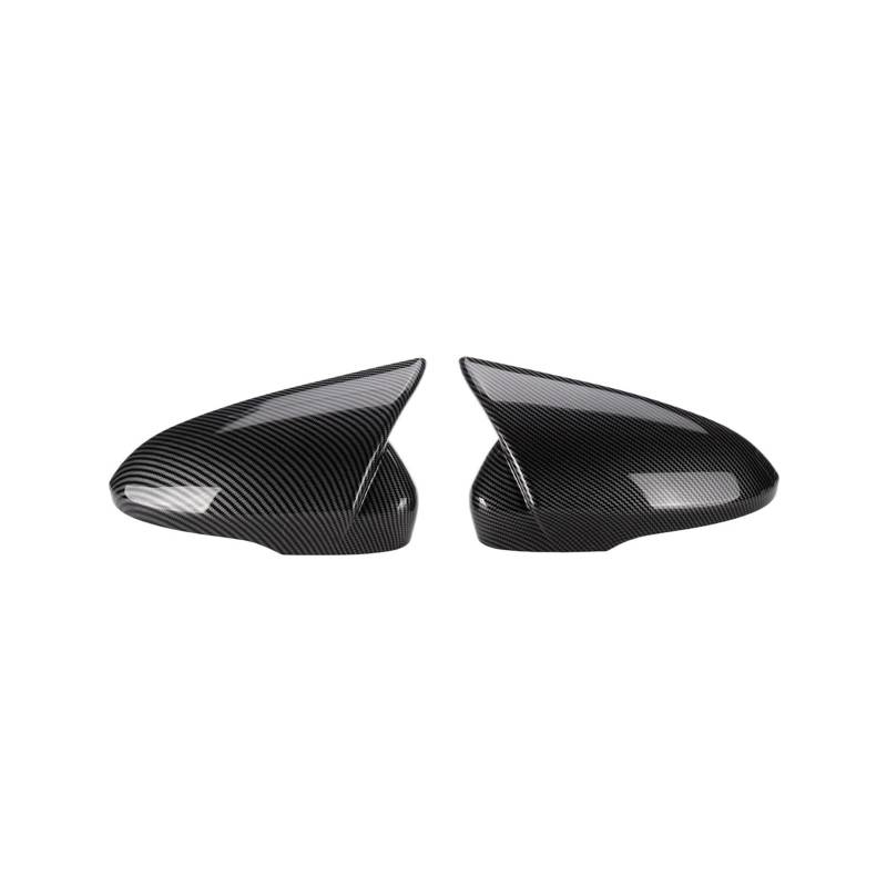 Auto Spiegelkappen Auto-Seitenspiegel-Abdeckkappe Für Ford Für Mondeo MK5 2014 2015 2016 2017 2018 2019 (Farbe : Carbon Pattern) von AwdiUm