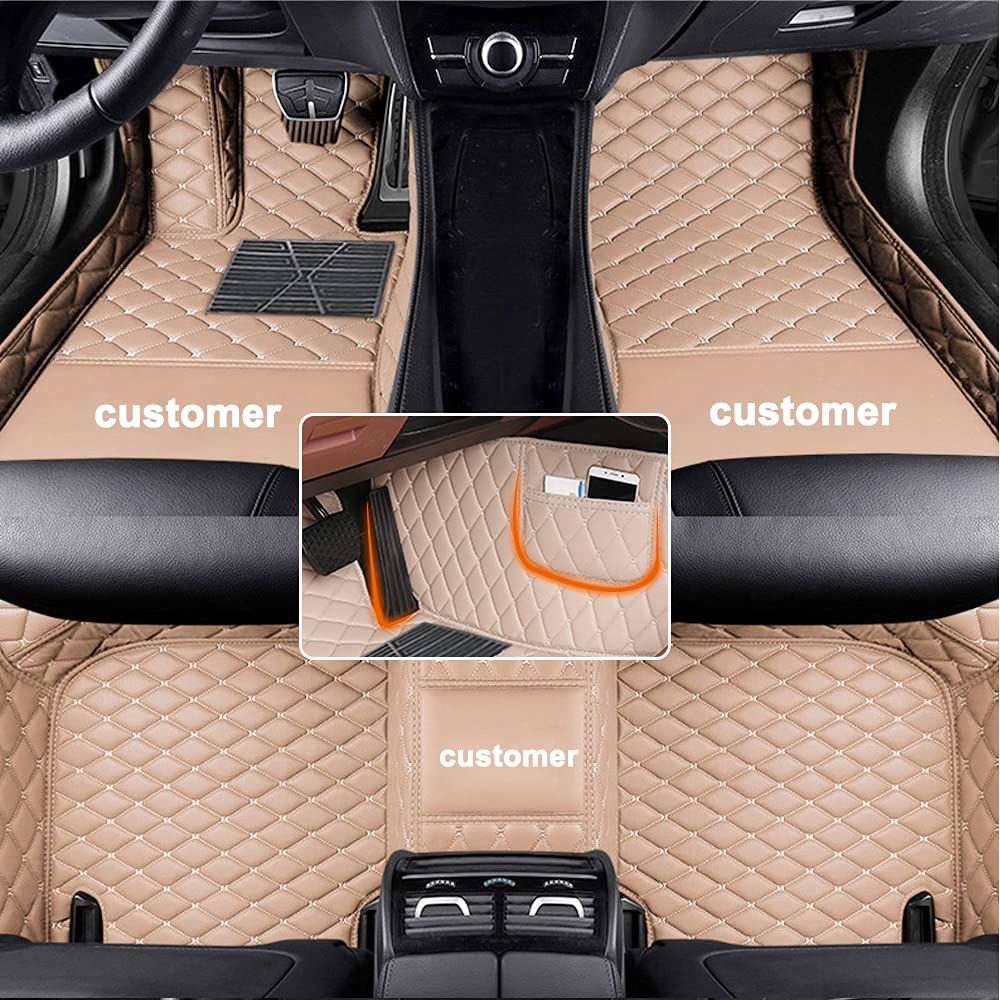 Awotzon Auto Fußmatten nach Maß für Mercedes-Benz A/B/C/E/S/R/G/CL/CLA/CLK/CLS/ML/GL/GLA/GLC/GLE/GLK/GLS/SL/SLC/SLK/AMG/Viano/Vito/X Class/Maybach/Sprinters für Vorne und Hinten Wasserdicht Rutschfest Awotzon Auto Fußmatten nach Maß für Mercedes-Benz A/B/C/E/S/R/G/CL/CLA/CLK/CLS/ML/GL/GLA/GLC/GLE/GLK/GLS/SL/SLC/SLK/AMG/Viano/Vito/X Class/Maybach/Sprinters für Vorne und Hinten Wasserdicht Rutschfest von Awotzon