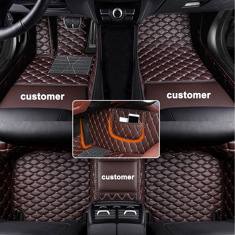 Awotzon Auto Fußmatten nach Maß für Mercedes-Benz A/B/C/E/S/R/G/CL/CLA/CLK/CLS/ML/GL/GLA/GLC/GLE/GLK/GLS/SL/SLC/SLK/AMG/Viano/Vito/X Class/Maybach/Sprinters für Vorne und Hinten Wasserdicht Rutschfest Awotzon Auto Fußmatten nach Maß für Mercedes-Benz A/B/C/E/S/R/G/CL/CLA/CLK/CLS/ML/GL/GLA/GLC/GLE/GLK/GLS/SL/SLC/SLK/AMG/Viano/Vito/X Class/Maybach/Sprinters für Vorne und Hinten Wasserdicht Rutschfest von Awotzon