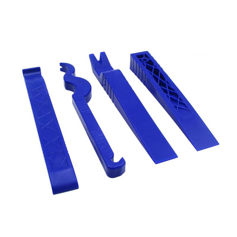 Awotzon Auto Zierleistenkeile, Auto Demontage Werkzeug 4 pcs Auto zierleistenkeile Set, demontage Werkzeug Innenraum verkleidung, türverkleidung Werkzeug Kunststoff-Hebelwerkzeug von Awotzon