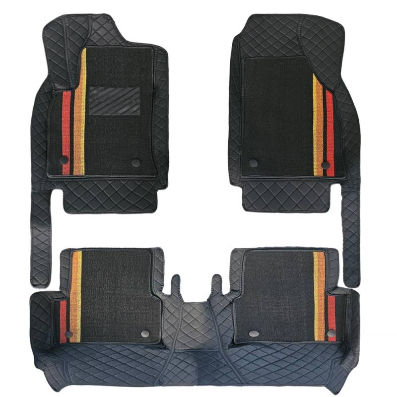 Fußmatten für Chevrolet Cruze 2016–2019 J400 D2LC Holden Astra Limousine Schrägheck–Abnehmbares Doppellagiges Set, maßgeschneiderter Teppich, Allwetter-Fußmatten, langlebige und robuste Autofußmatten von Awotzon