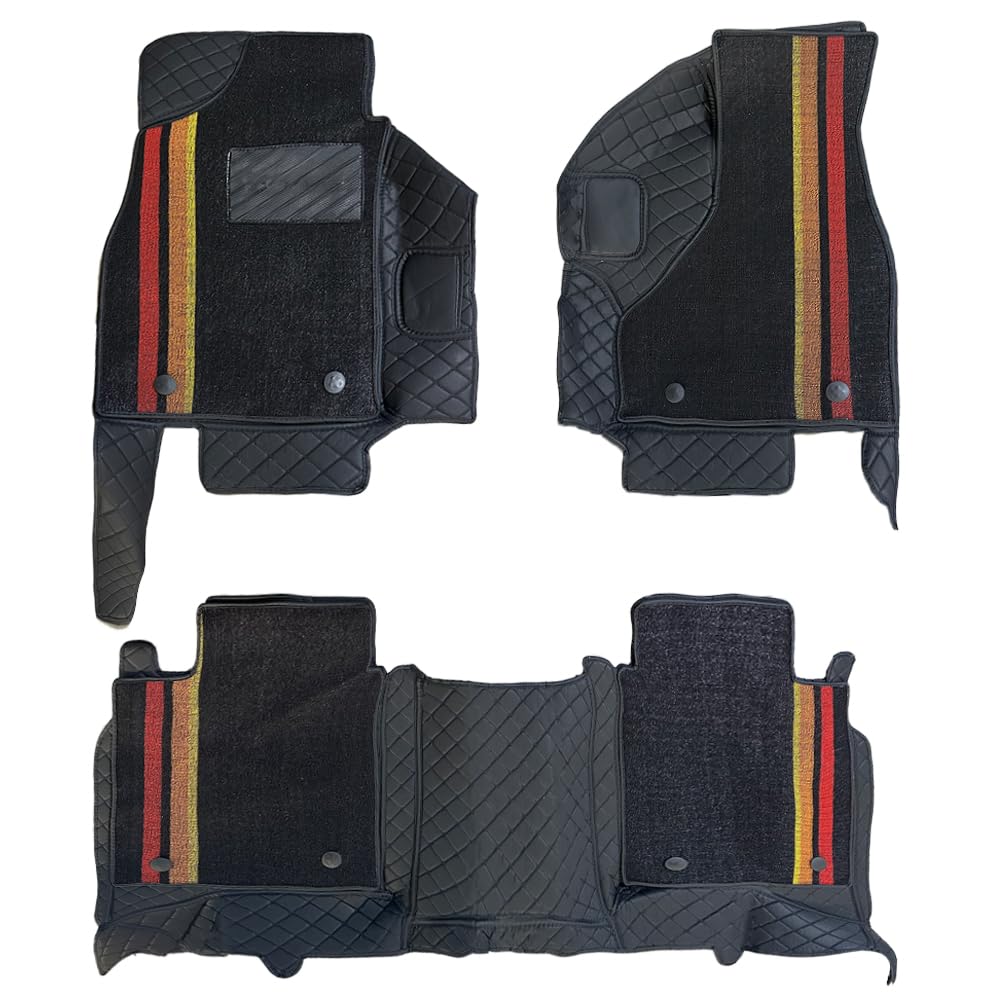 Fußmatten für Dodge Ram 1500 DS MK4 2011–2018 ASV Ram 2500 3500, vordere Achse ist EIN Kunststoffgehäuse, zweite Reihe hat einen Querträger – Teppich, Allwetter-Fußmatten, robuste Matten Fußmatten für Dodge Ram 1500 DS MK4 2011–2018 ASV Ram 2500 3500, vordere Achse ist EIN Kunststoffgehäuse, zweite Reihe hat einen Querträger – Teppich, Allwetter-Fußmatten, robuste Matten von Awotzon