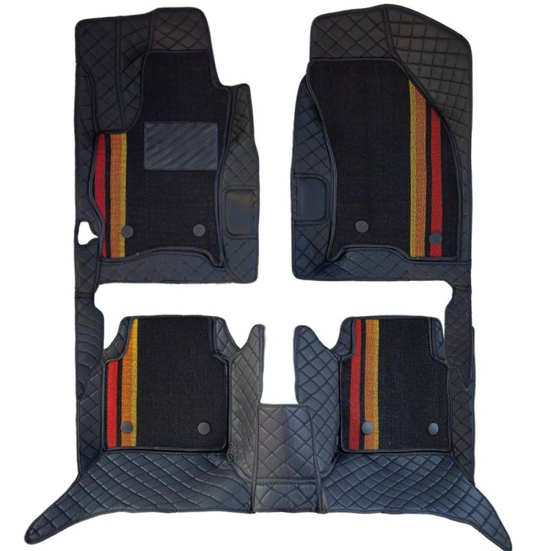 Fußmatten für Ford Mondeo Fusion 2006–2011 MK3 – Abnehmbares Doppellagiges Set, maßgeschneiderter Teppich, Allwetter-Fußmatten, langlebige und robuste Autofußmatten von Awotzon