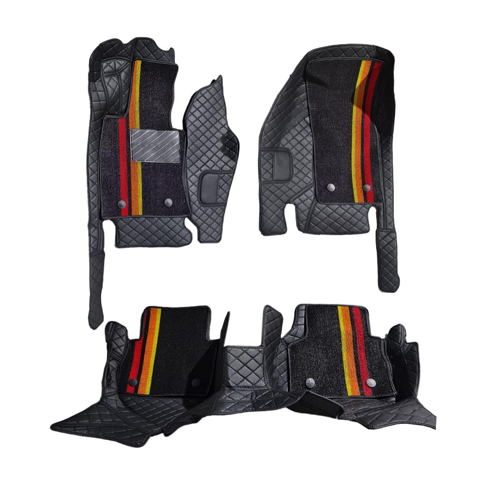 Fußmatten für Infiniti Q50 Nissan Skyline 2014–2024 V37 – Abnehmbares Doppellagiges Set, maßgeschneiderter Teppich, Allwetter-Fußmatten, langlebige und robuste Autofußmatten Fußmatten für Infiniti Q50 Nissan Skyline 2014–2024 V37 – Abnehmbares Doppellagiges Set, maßgeschneiderter Teppich, Allwetter-Fußmatten, langlebige und robuste Autofußmatten von Awotzon