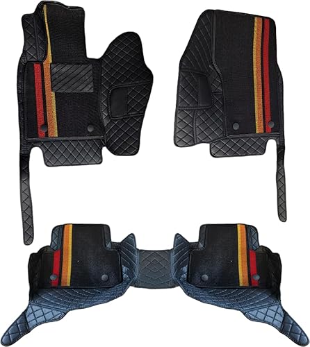 Fußmatten für Infiniti Q50L Nissan Skyline 2014–2024 V37 – Abnehmbares Doppellagiges Set, maßgeschneiderter Teppich, Allwetter-Fußmatten, langlebige und robuste Autofußmatten von Awotzon