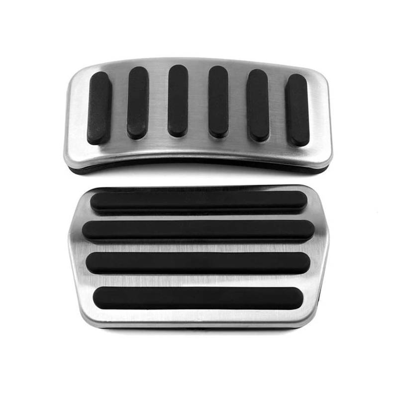 Auto Pedal Set Für Polestar 2 2020 2021 2022 2023 2024 Auto Geändert Pedal Abdeckung Gaspedal Gas Bremspedal Pad Dekorative Zubehör Umrüstung Teile Fußpedal Bremspedal von Awqmx
