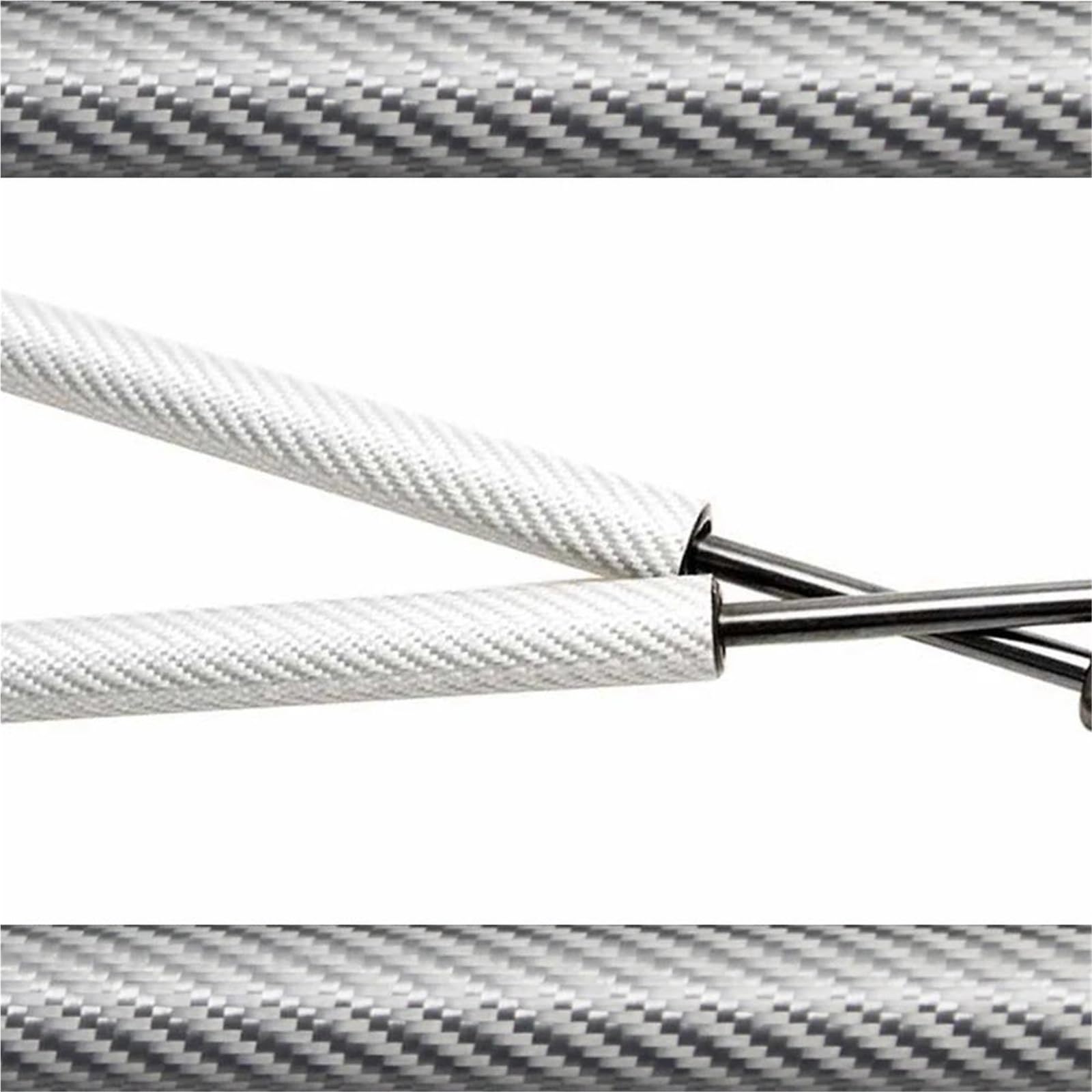 Kofferraum Dämpfer Für TT 8N Coupe Mit Spoiler 1998–2006 Heckklappe Kofferraumstreben Hebeunterstützung Stoßdämpfer Dämpfer 8N8827552B Heckklappendämpfer(Silber) von Awqmx
