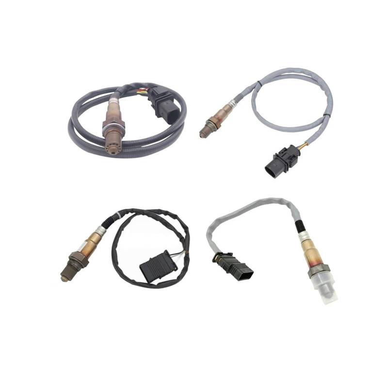 Lambdasonde Für 5 7 F10 F01 F02 F03 F04 2008-2015 4PCS Vorne Hinten Lambda Sauerstoff O2 Sensor 11787603023 Lambdasensor von Awqmx