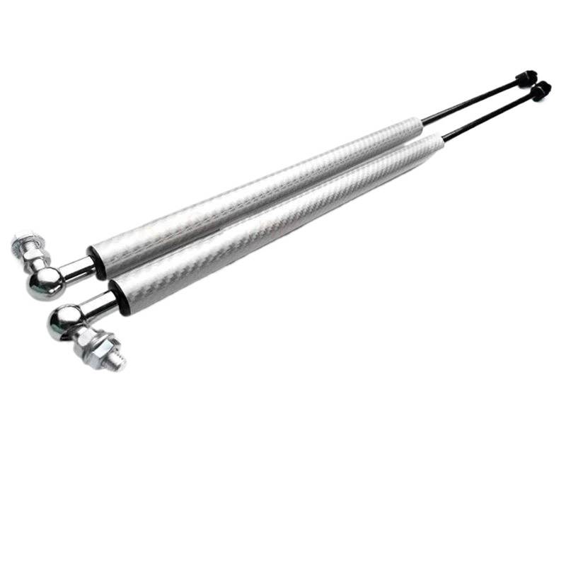 Motorhauben-Gasfeder Für Chery Tiggo 3 DR5 EVO5 J11 2015-2024 OEM XU2304181413 Auto Haube Strut Bars Motorhaube Abdeckung Lift Unterstützung Halterung Hydraulische Stange Haubendämpfer(Carbon Silver) von Awqmx