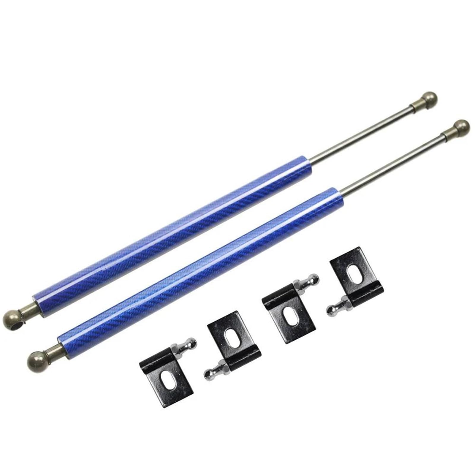 Motorhauben-Gasfeder Für Mitsubishi Lancer Evolution EVO 7 8 9 2001-2008 Vordere Motorhaube Lift Unterstützung Zylinder Schock Dämpfer Kolbenstange Prop Haubendämpfer(Blau) von Awqmx