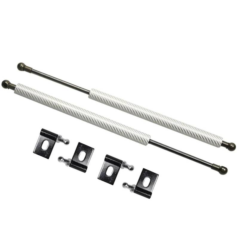 Motorhauben-Gasfeder Für Mitsubishi Lancer Evolution EVO 7 8 9 2001-2008 Vordere Motorhaube Lift Unterstützung Zylinder Schock Dämpfer Kolbenstange Prop Haubendämpfer(Silber) von Awqmx