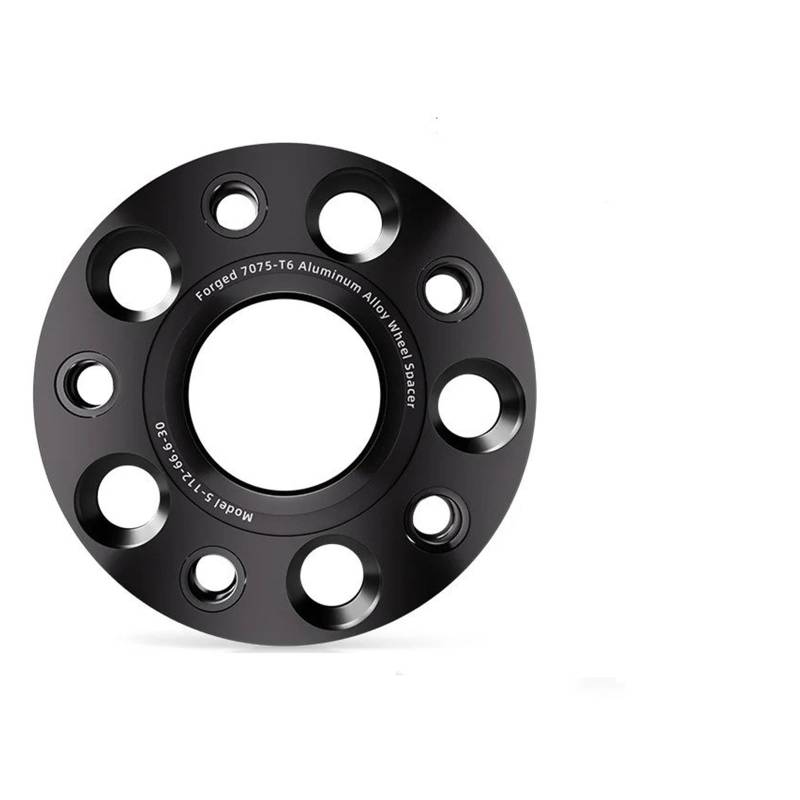 Spurverbreiterung Für A4 Für A4 Für Allroad Flansch Platte 15/20/25/30/35mm 2/4 Stücke 5x11 2 66,6 M14 X 1,5 Hub Centric Schwarz Geschmiedet Rad Spacer Spurverbreiterungen Distanzscheiben(4pcs 35mm) von Awqmx
